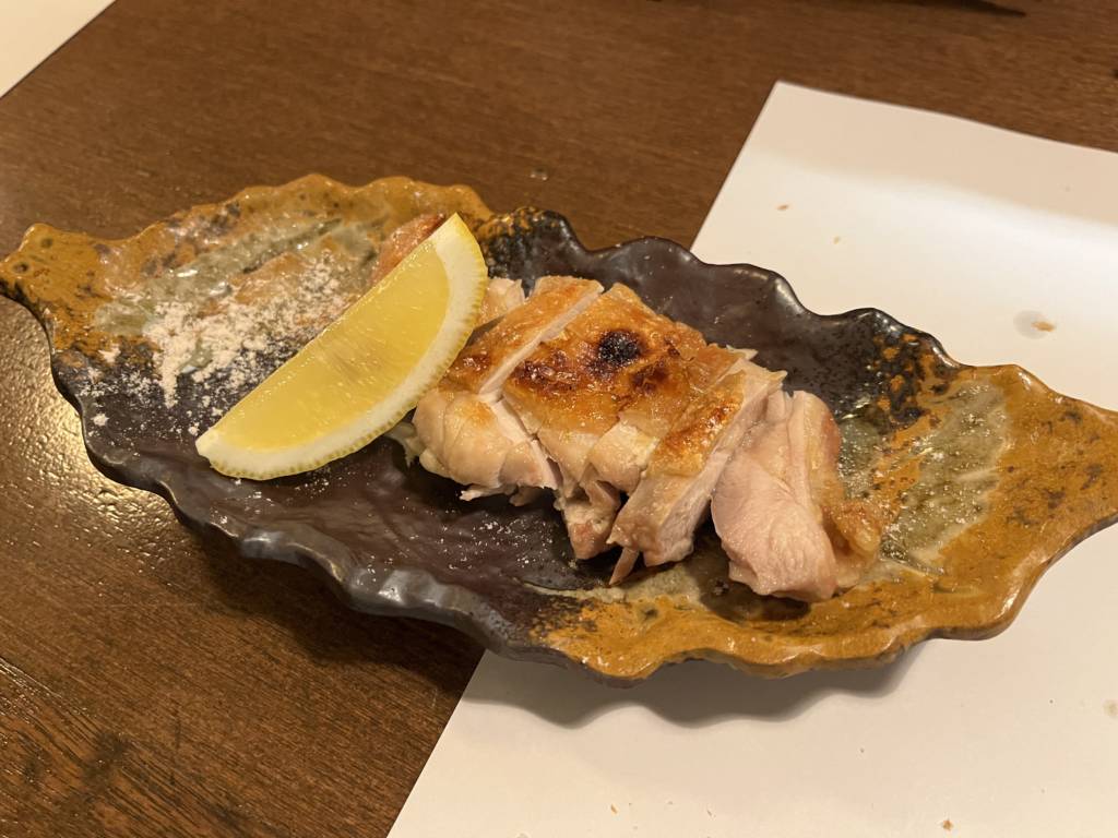 食ゆりは やんばる若鶏のもも塩焼き